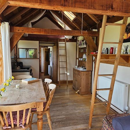 Log Cabin At The Old Summer Dairy Glastonbury Somerton  Exteriér fotografie