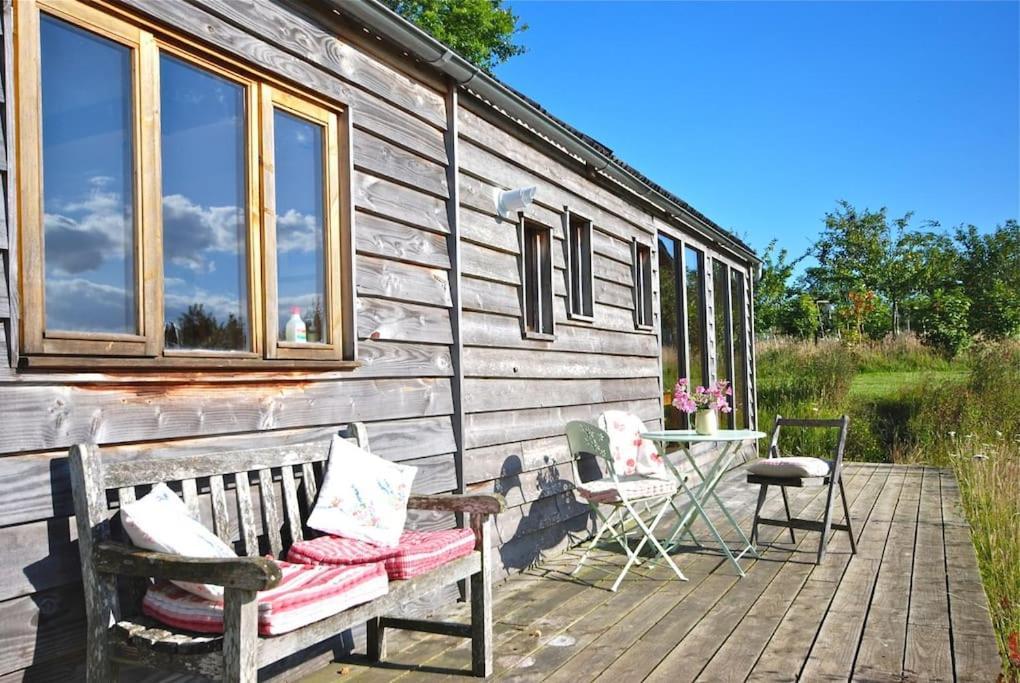 Log Cabin At The Old Summer Dairy Glastonbury Somerton  Exteriér fotografie