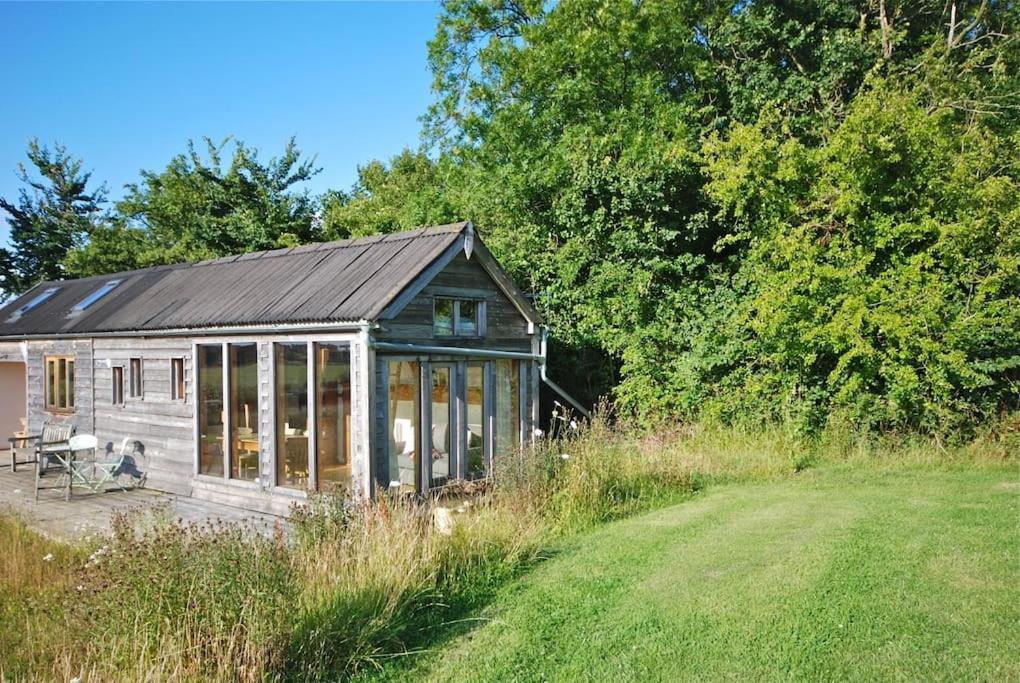 Log Cabin At The Old Summer Dairy Glastonbury Somerton  Exteriér fotografie